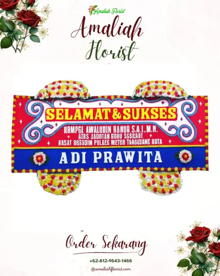 Papan Bunga Ucapan Selamat Swandiwe
